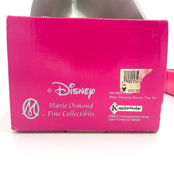 Marie Osmond Tiny Tots Baby Sleeping Beauty W/ COA & Necklace In Original Box. - Picture 3 of 6